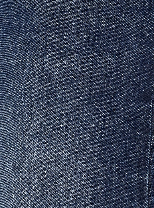 Women Washed Wide Leg Jeans