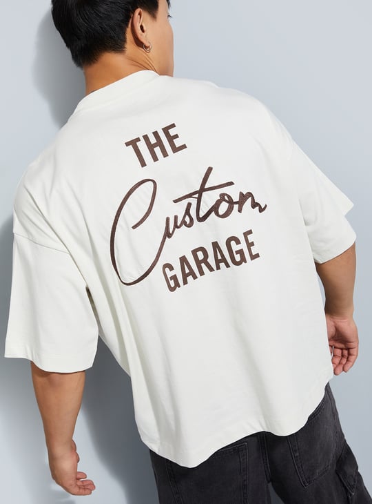 Buy URB_N Men Printed Boxy Fit T-shirt Online at just Rs. 599.0