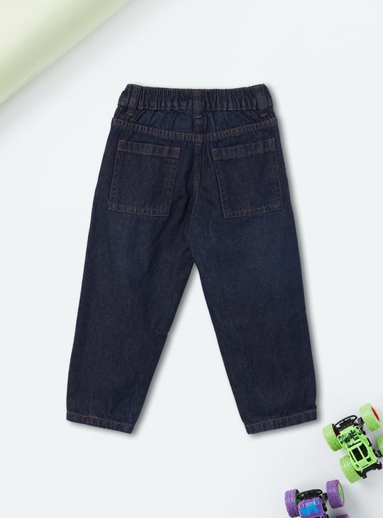 Boys Washed Balloon Fit Jeans