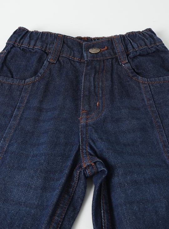 Boys Washed Balloon Fit Jeans