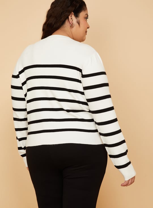 Women Striped Sweater