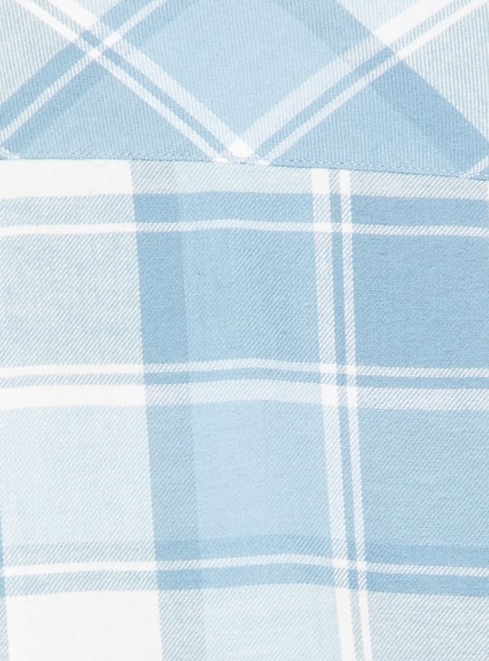 Women Checked Oversized Shirt