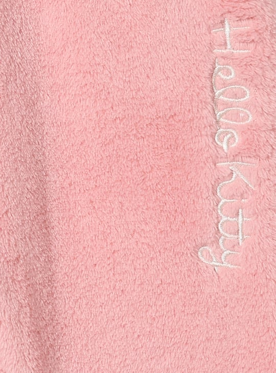 Girls Hello Kitty Fuzzy Joggers Set