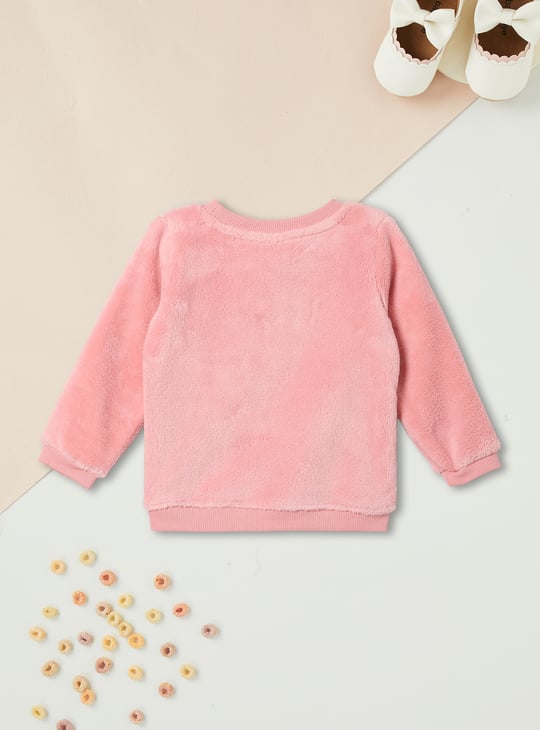 Girls Hello Kitty Fuzzy Joggers Set