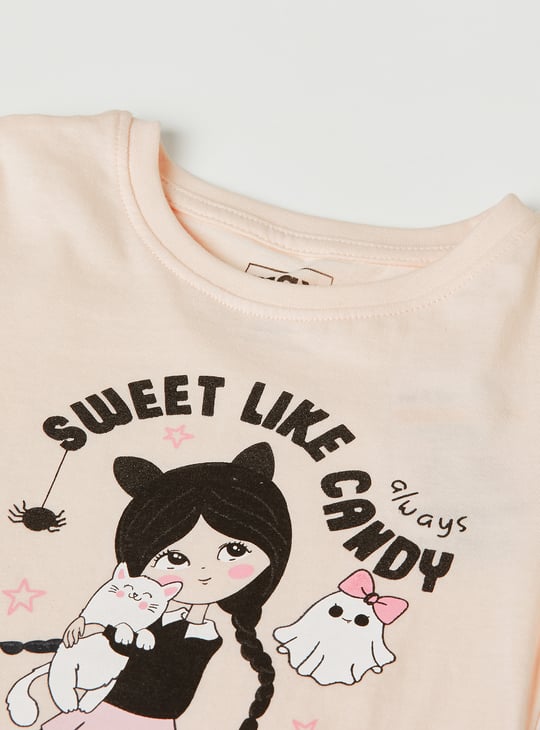 Girls Printed T-shirt