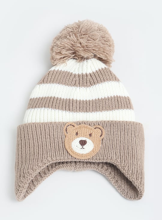Kids Knit Beanie with Mittens
