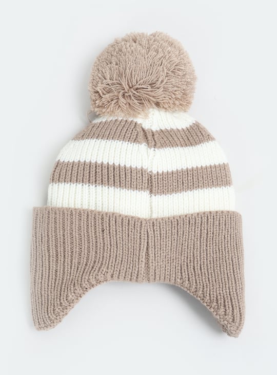 Kids Knit Beanie with Mittens