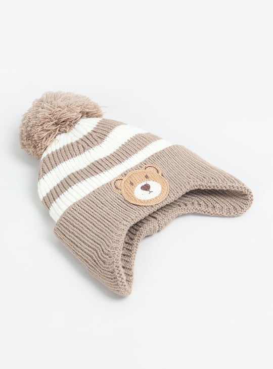 Kids Knit Beanie with Mittens