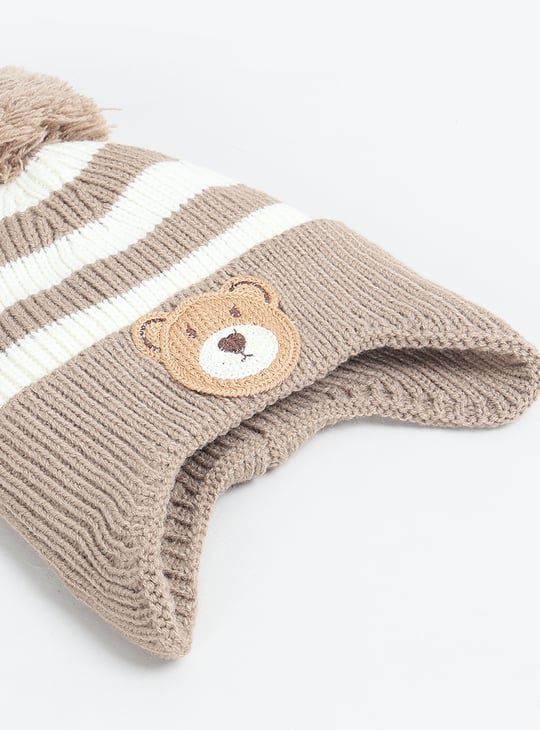 Kids Knit Beanie with Mittens