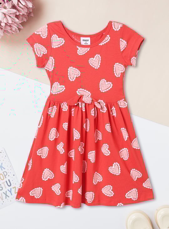 Girls Printed Dress