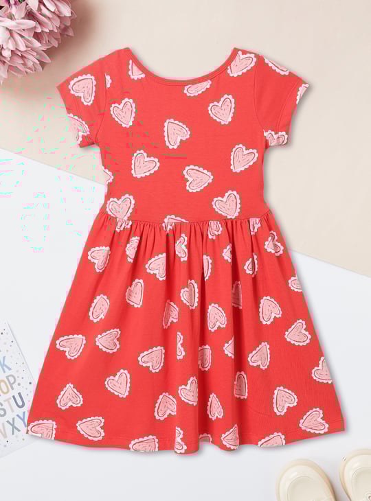 Girls Printed Dress