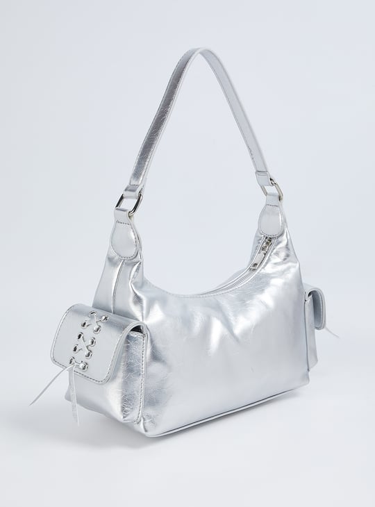 Women Metallic Shoulder Bag