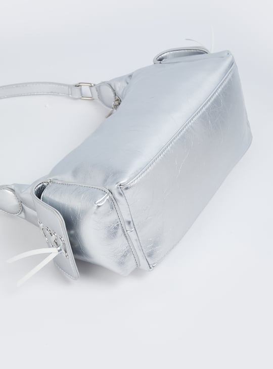 Women Metallic Shoulder Bag