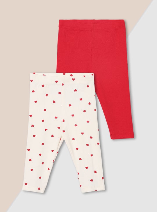 Girls Assorted Leggings - Pack of 2