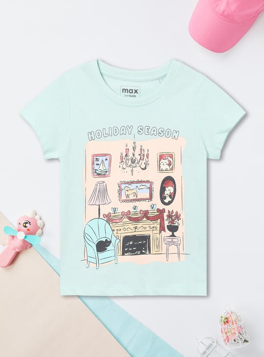 Girls Printed T-shirt