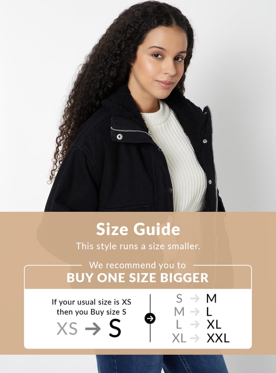 Women Boxy Fit Denim Jacket