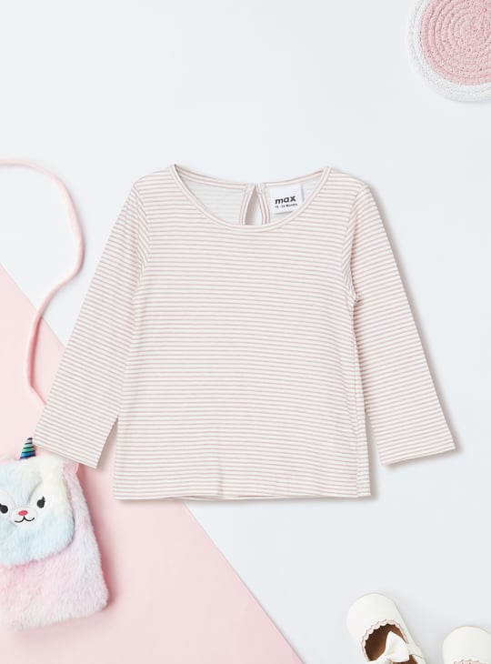 Girls Corduroy Pinafore Dress with T-shirt