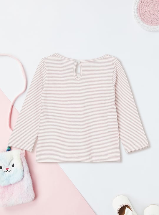 Girls Corduroy Pinafore Dress with T-shirt