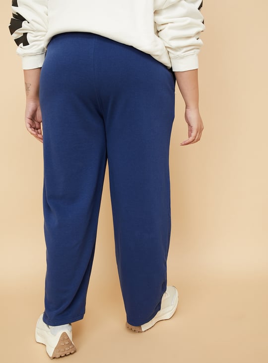 Women Solid Knit Pants