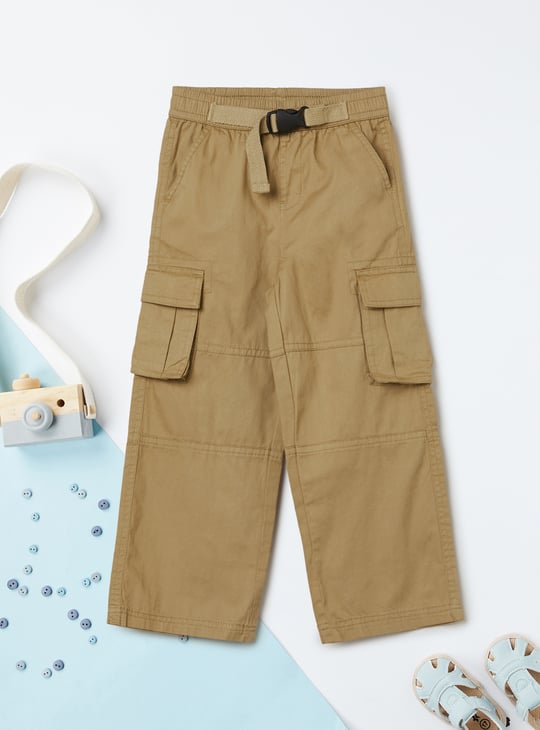 Boys Textured Cargos