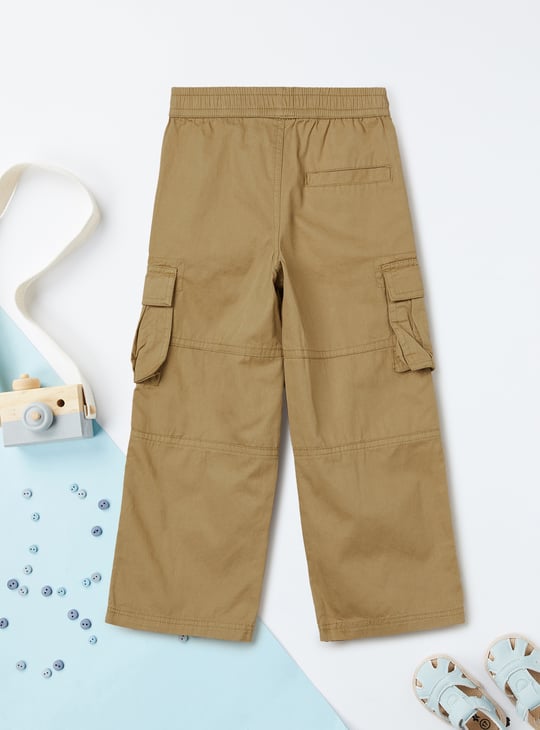 Boys Textured Cargos