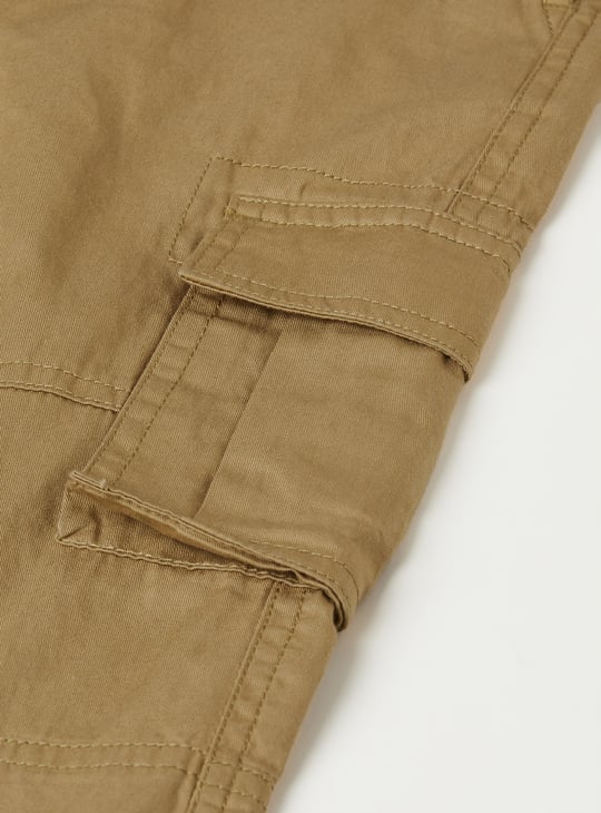 Boys Textured Cargos