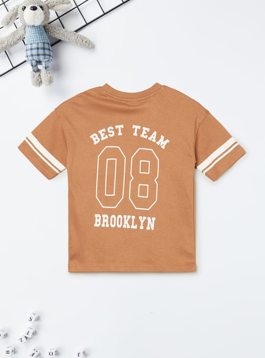 Boys Printed Shorts Set