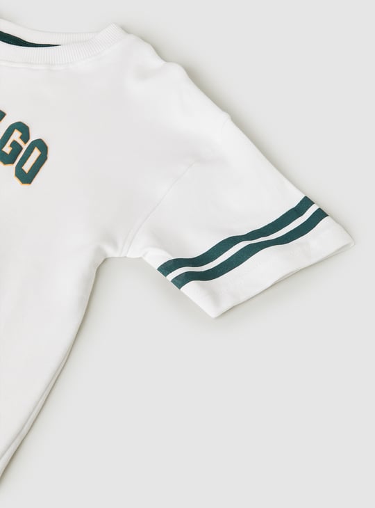 Boys Printed Shorts Set