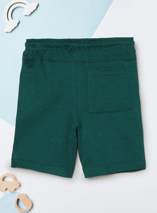 Boys Printed Shorts Set