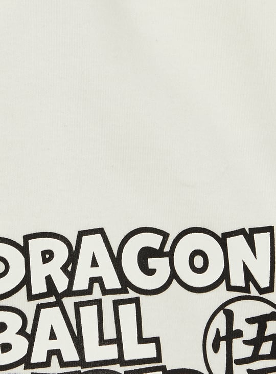 Boys Dragon Ball-Z Printed Joggers Set