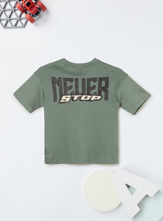 Boys Printed Joggers Set