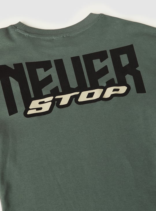 Boys Printed Joggers Set