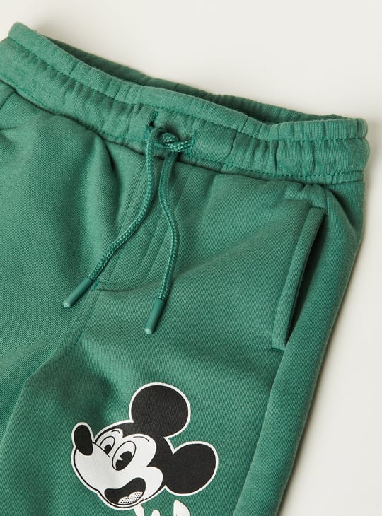 Boys Mickey Print Joggers Set