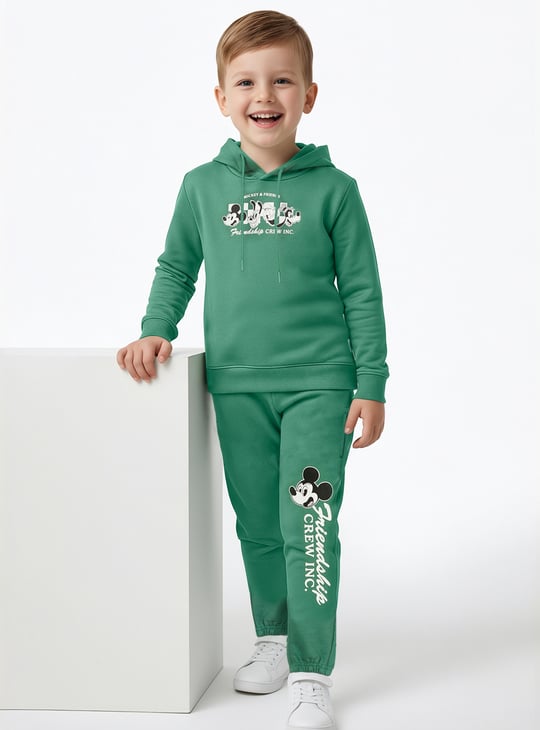 Boys Mickey Print Joggers Set