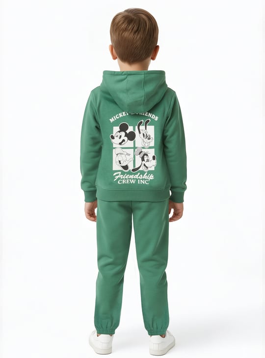 Boys Mickey Print Joggers Set