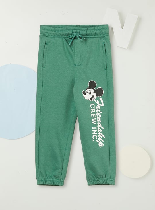 Boys Mickey Print Joggers Set