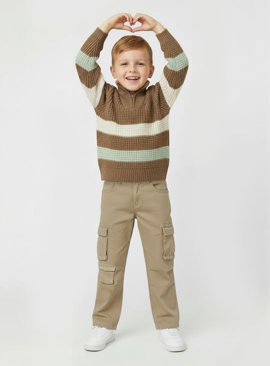 Boys Striped Sweater
