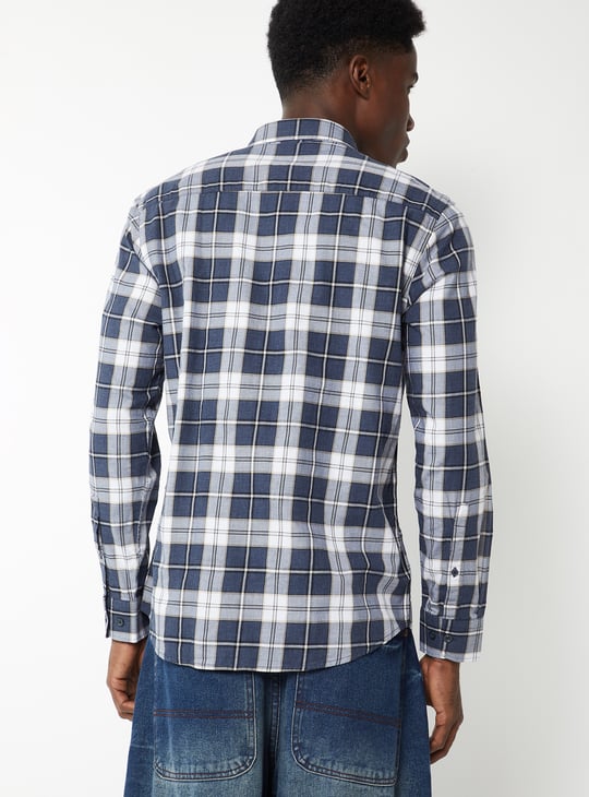 Men Checked Regular Fit Shirt