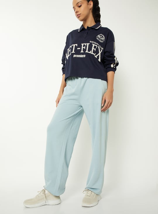 Women Solid Athleisure Joggers