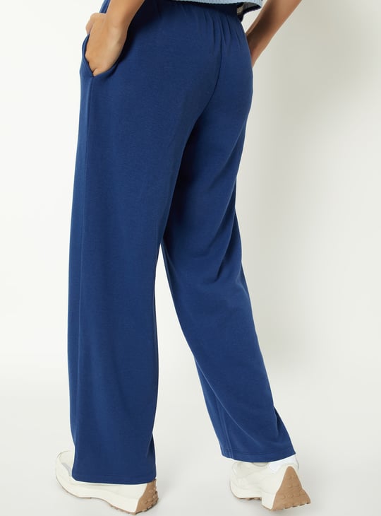 Women Solid Athleisure Track Pants