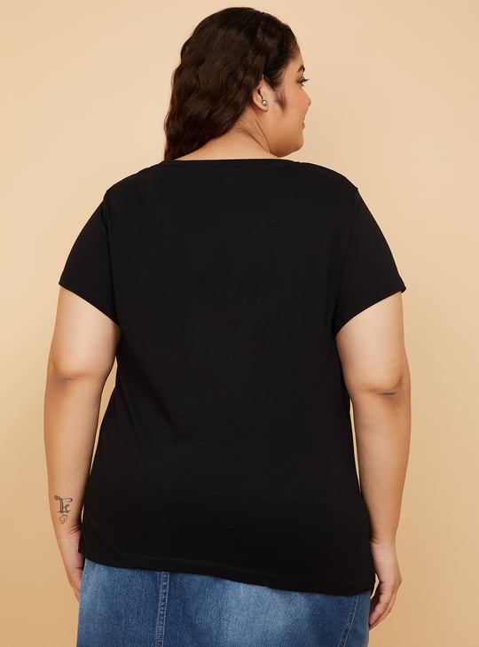 Women Floral Print T-shirt