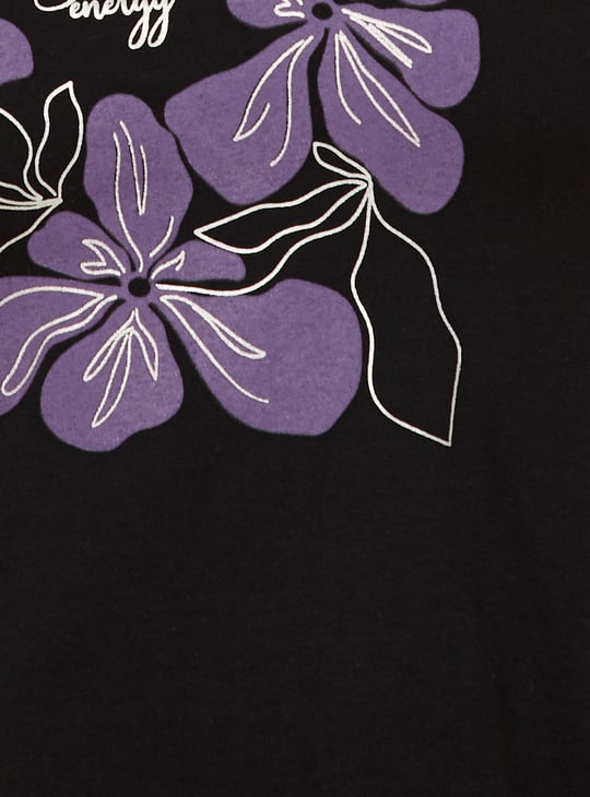 Women Floral Print T-shirt