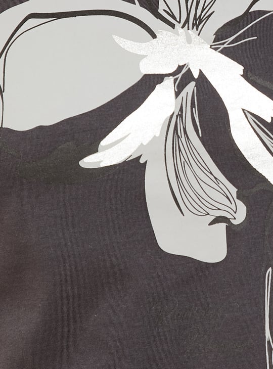 Women Floral Print T-shirt