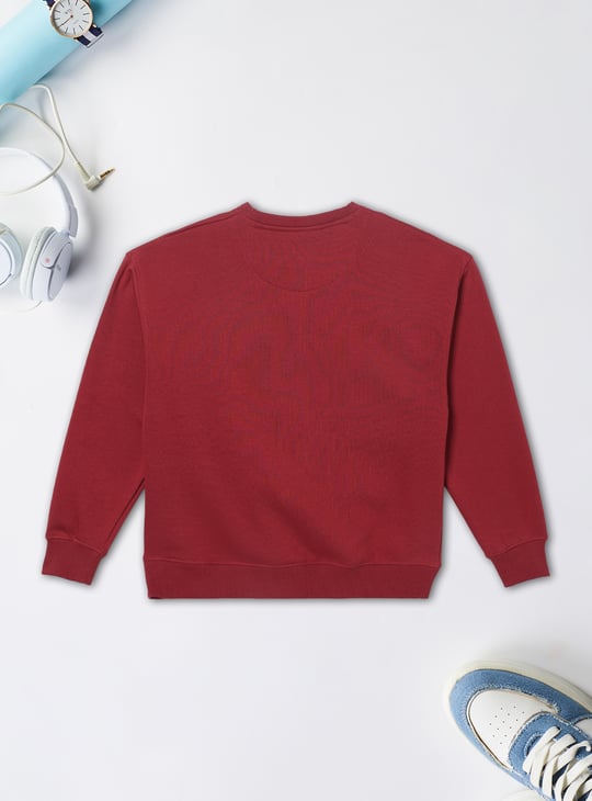 Boys Solid Sweatshirt