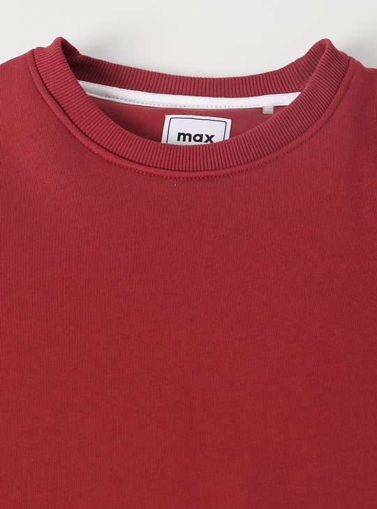 Boys Solid Sweatshirt