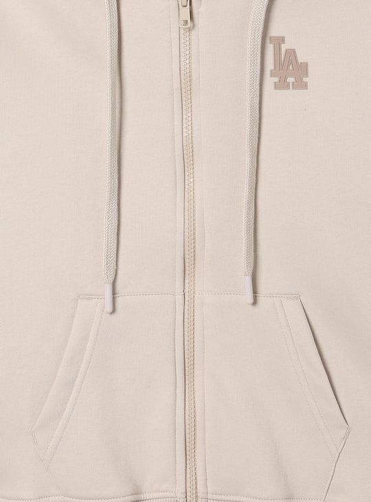 Boys Solid Hooded Sweatshirt