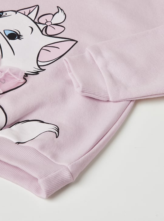 Girls Marie Printed Sweatshirt