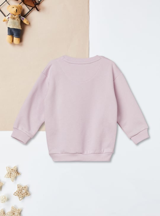 Girls Marie Printed Sweatshirt