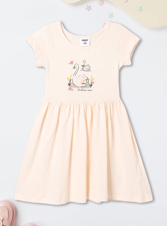 Girls Printed Dress