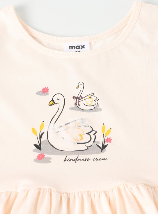 Girls Printed Dress